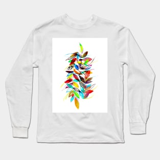 LEAVES COLORS Long Sleeve T-Shirt